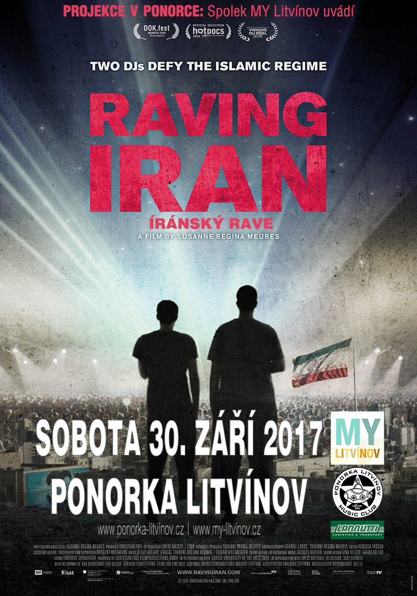Projekce filmu Raving Iran / Íránský rave
